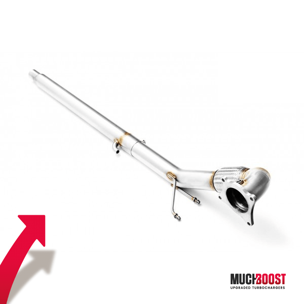 EA888 1.8/2.0TFSI Downpipe De-Cat/Sport-Cat Volkswagen Golf VI R AUDI S3 8P, A3 8P 1.8TFSI, TT 8J, SEAT Leon Cupra R 2.0 TFSI