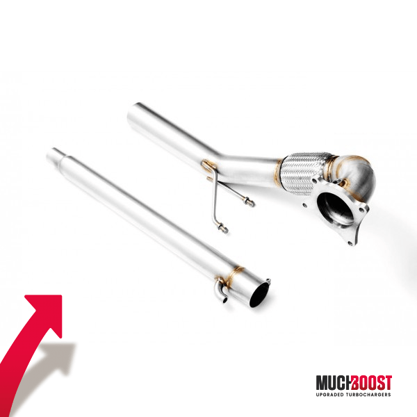 EA888 1.8/2.0TFSI Downpipe De-Cat/Sport-Cat Volkswagen Golf VI R AUDI S3 8P, A3 8P 1.8TFSI, TT 8J, SEAT Leon Cupra R 2.0 TFSI - Image 3