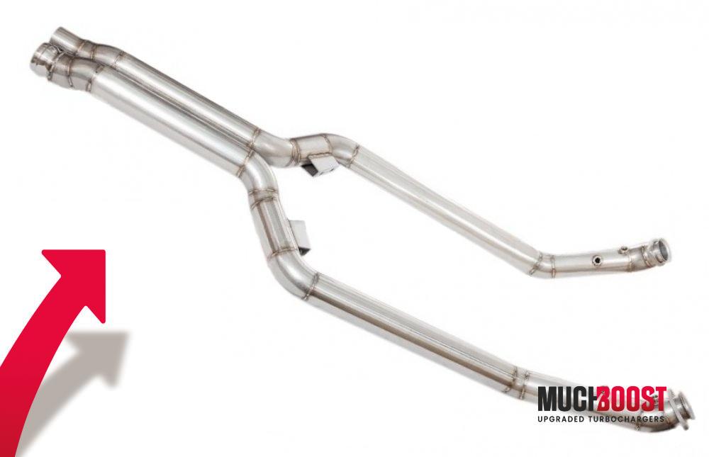 M157 Mercedes De-Cat Downpipe Mercedes S63 W222