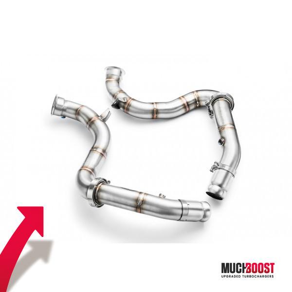 M177 Mercedes De-Cat Downpipe C63 C63S AMG W205 C205 M177 4.0 Bi-Turbo - Image 3