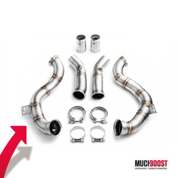 M177 Mercedes De-Cat Downpipe C63 C63S AMG W205 C205 M177 4.0 Bi-Turbo