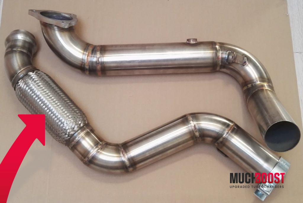 M270 Mercedes De-Cat/Sport-Cat Downpipe CLA250, A180, A200, A220, A250, B180, B200, B220, B250, CLA 180, CLA200, CLA220, GLA 200, GLA220, GLA250 IHI AL 0069