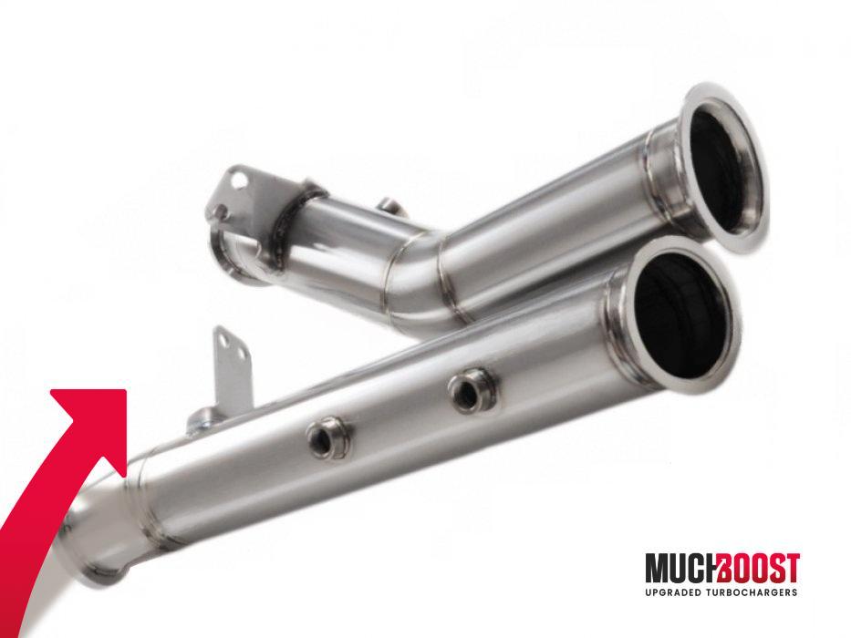 M276 Mercedes-Benz Downpipe De-Cat/Sport-Cat C43 AMG W205, E43 AMG W213, GLC43 AMG C253
