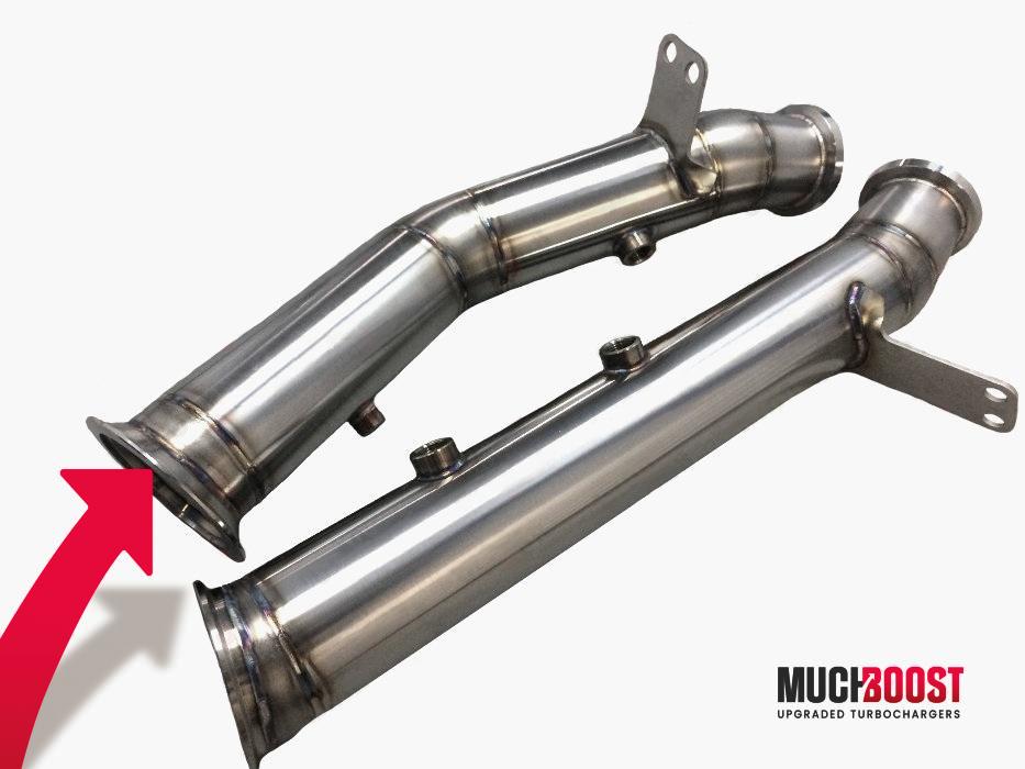 M276 Mercedes-Benz Downpipe De-Cat/Sport-Cat C43 AMG W205, E43 AMG W213, GLC43 AMG C253 - Image 2