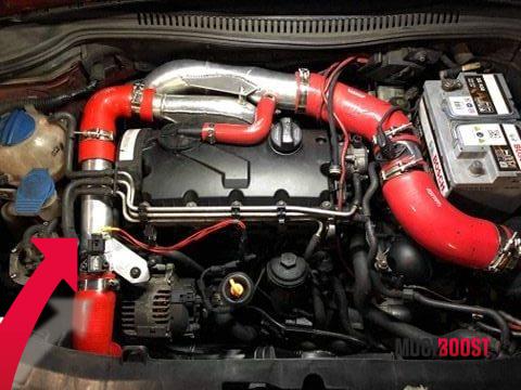 Billet Wheel GTD1756VRK Hybrid Turbo Upgrade vacuum converted with a welded 1.9/2.0 TDI Manifold - Image 4