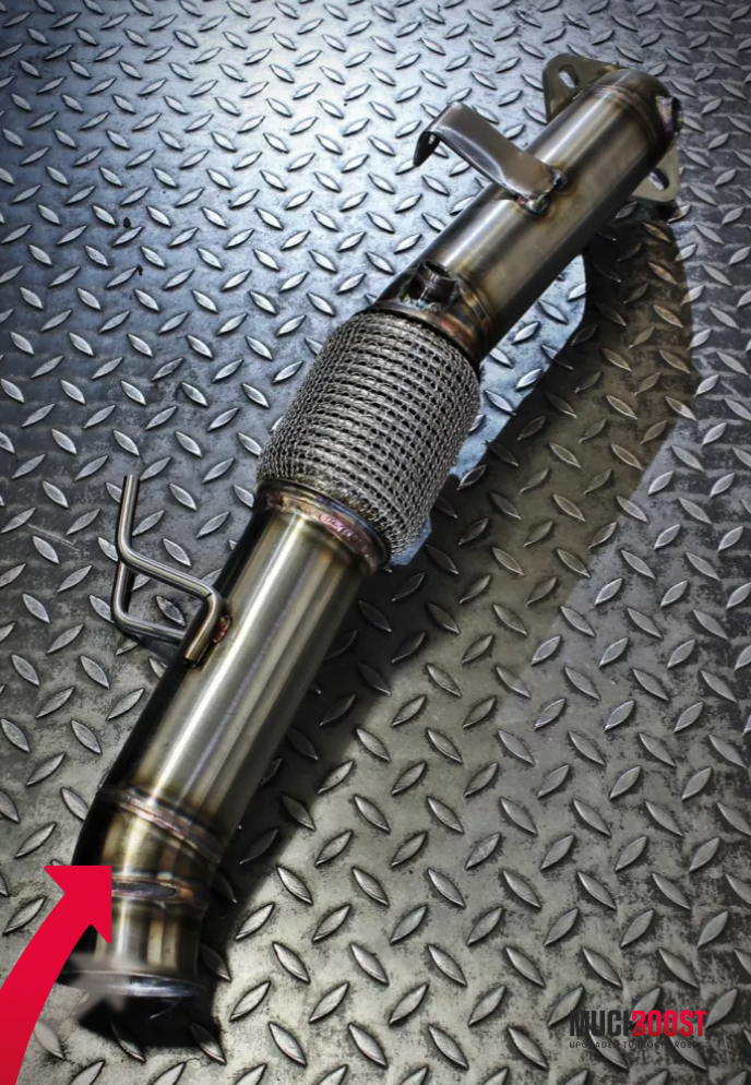 2.3 EcoBoost Custom De-Cat Downpipe Ford Focus MK3, Ford Mustang VI