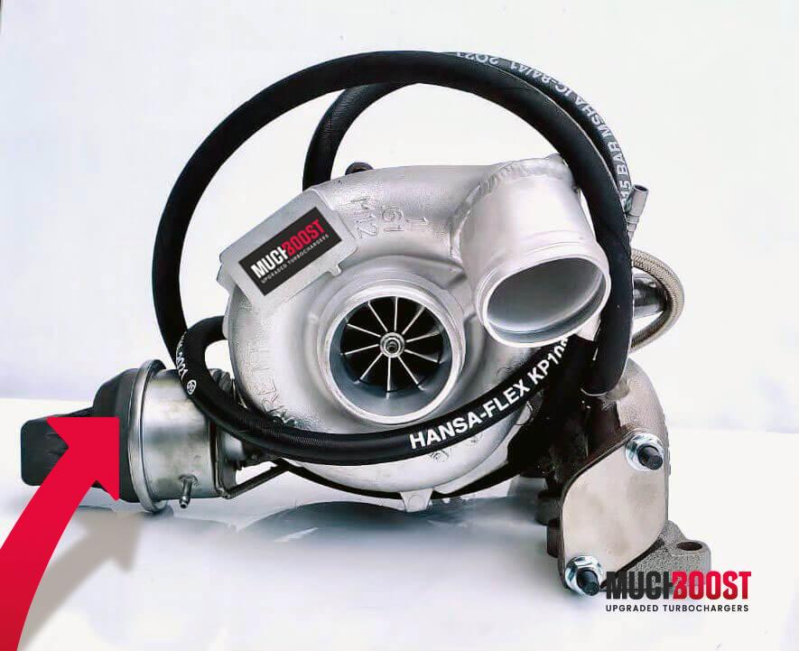 1.9TDI GTB2260VKLR Ceramic Ball Bearing Hybrid Turbo Upgrade vacuum converted with a welded 1.9/2.0 TDI Manifold
