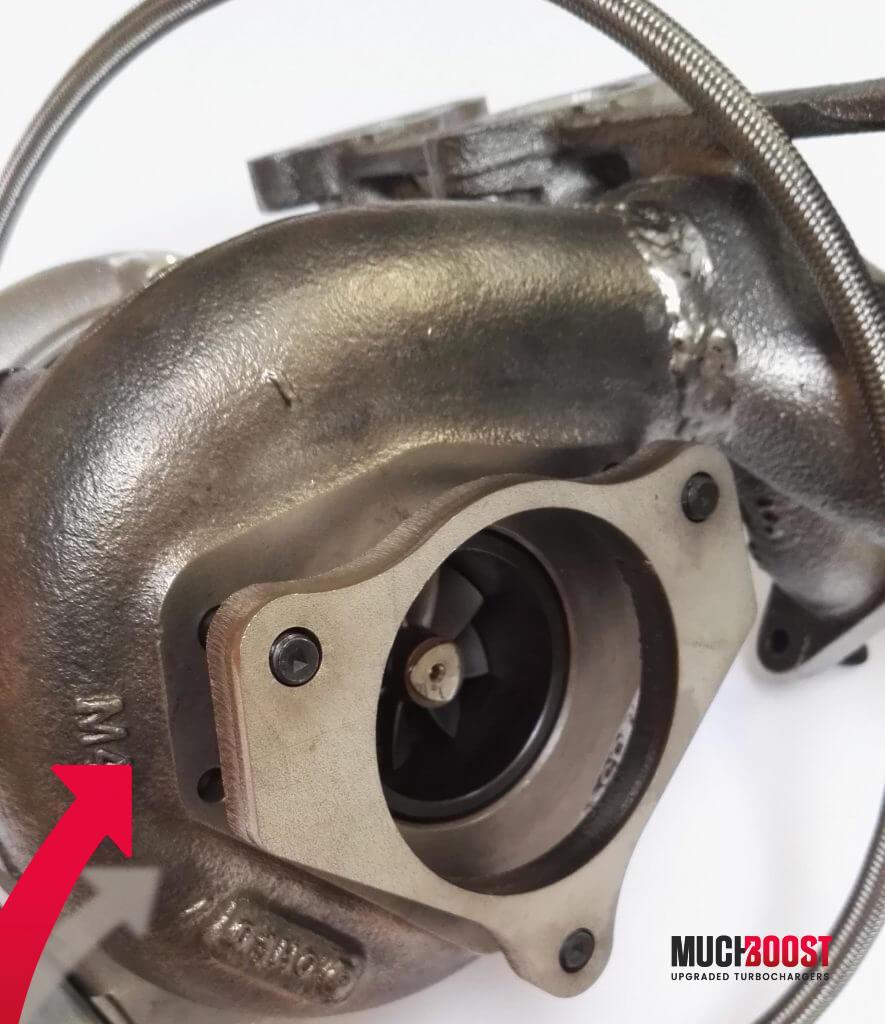 1.9TDI GTB2260VKLR Ceramic Ball Bearing Hybrid Turbo Upgrade vacuum converted with a welded 1.9/2.0 TDI Manifold - Image 4