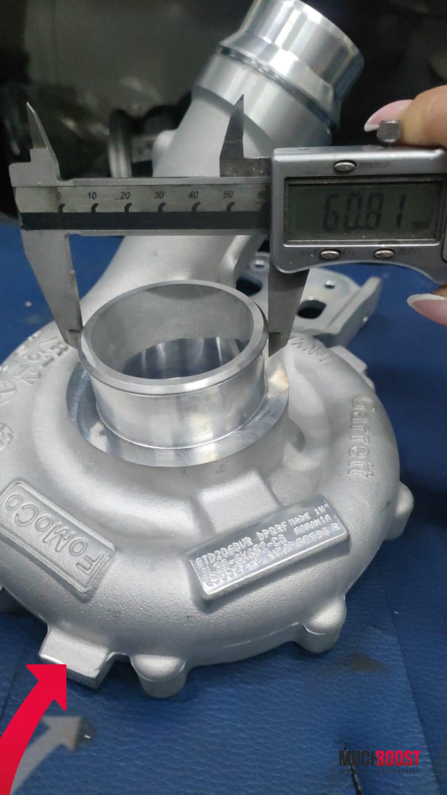 GTD2260VRK Ball Bearing Hybrid Turbo Upgrade adapted to 1.9/2.0TDI Common Rail - Image 2